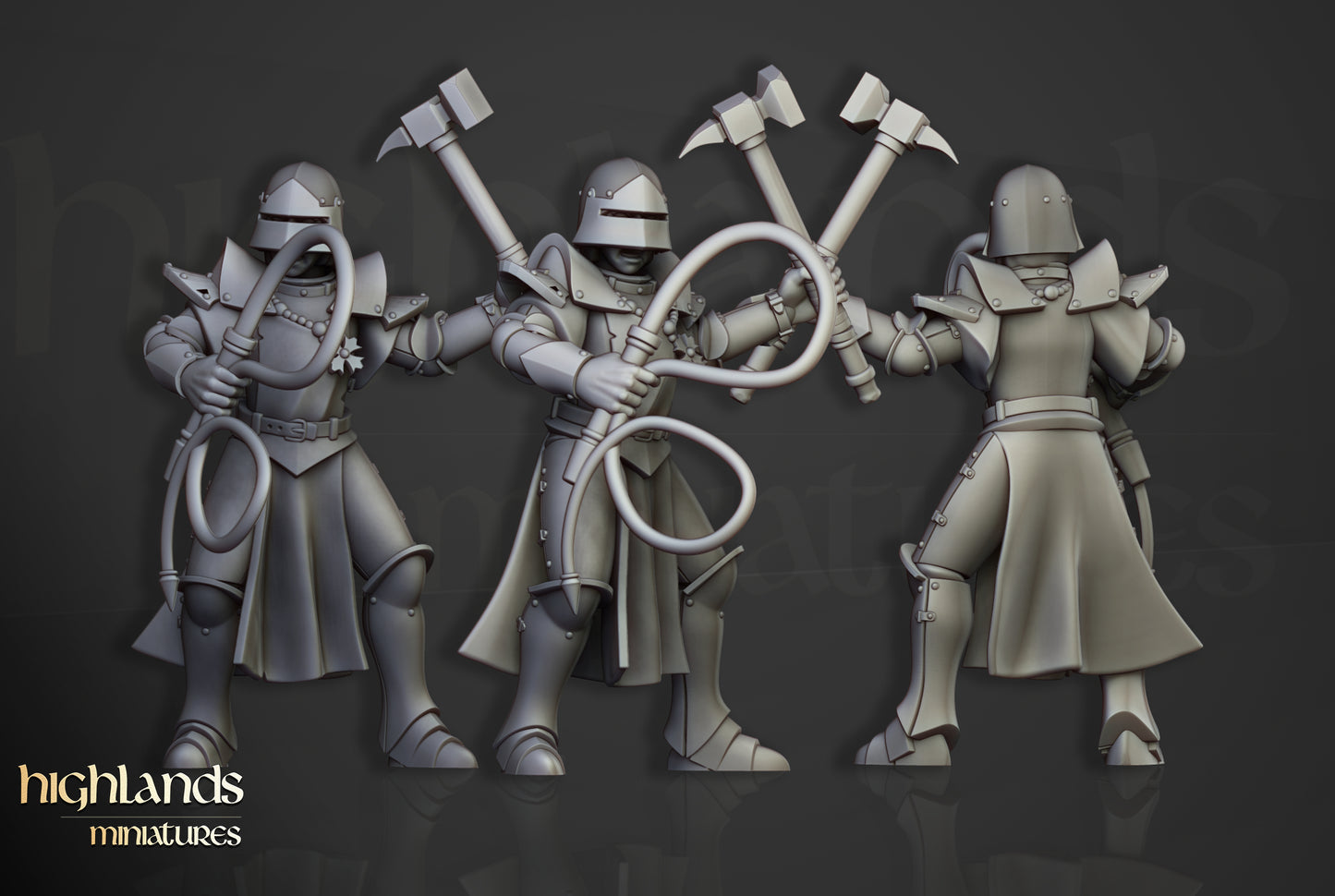Sisters of Saint Helena – Mordheim Warband Miniatures by Highlands Miniatures | Modular 3D Printed for Fantasy & Grimdark Skirmish Games