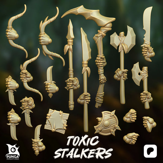 Toxic Stalkers Goblin warband Punga Miniatures