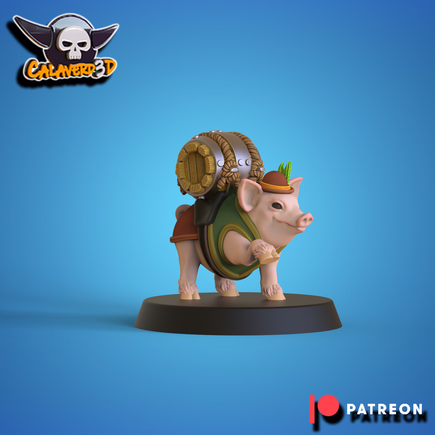 Oktoberfest Team – Norse – 16 High Quality Miniatures for Fantasy Football Game – Calaverd3D