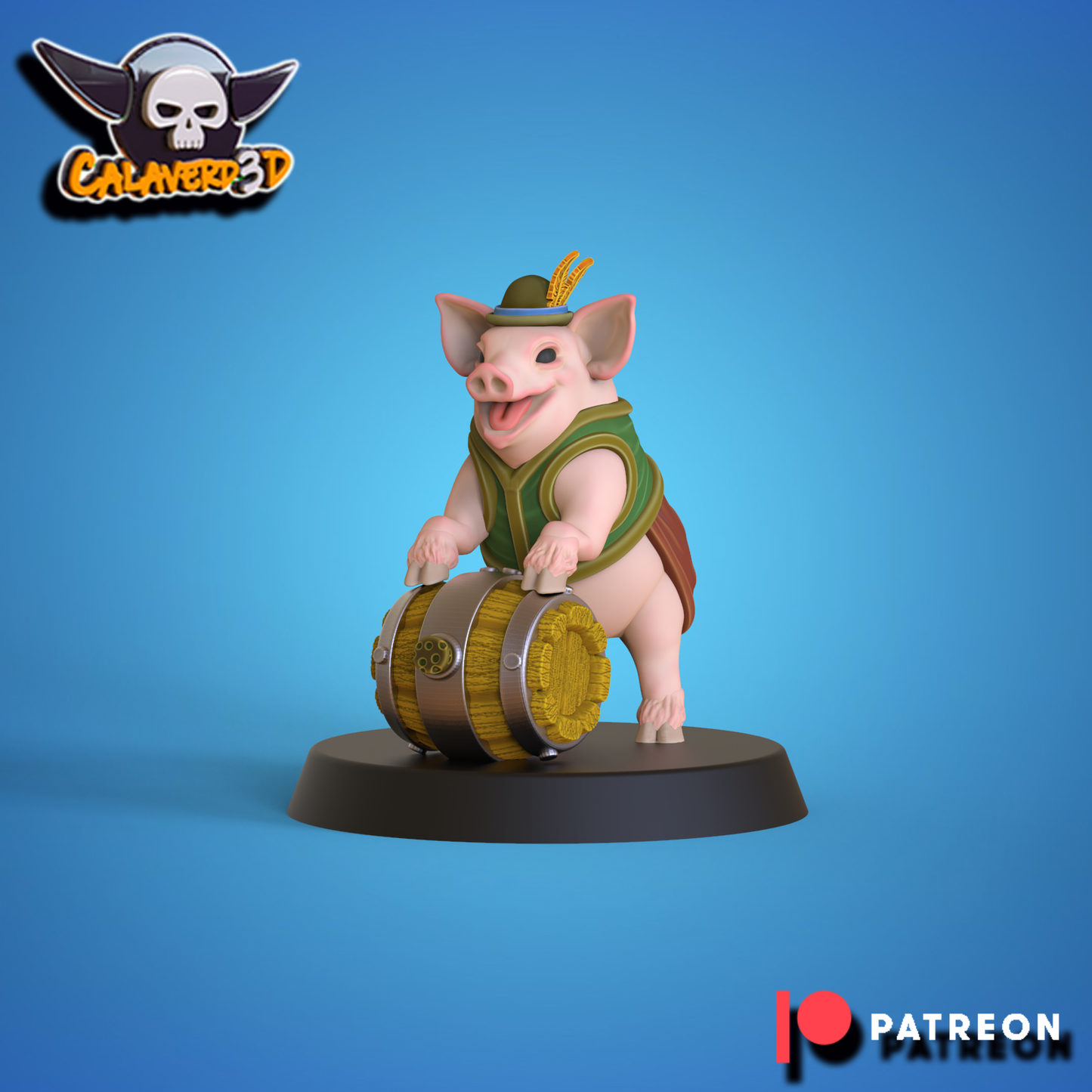 Oktoberfest Team – Norse – 16 High Quality Miniatures for Fantasy Football Game – Calaverd3D