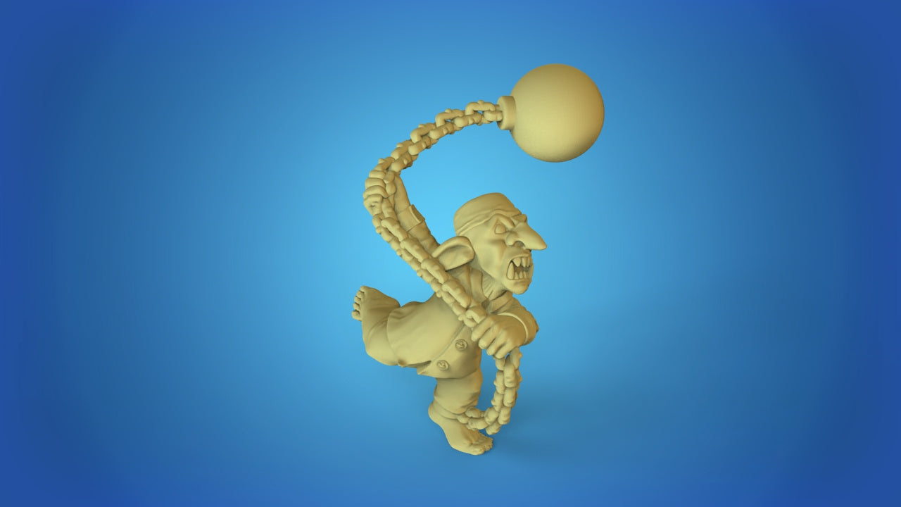 Wild West Goblins – 16 High-Quality 3D Print Miniatures | Blood Fantasy Football Bowl | Calaverd3D