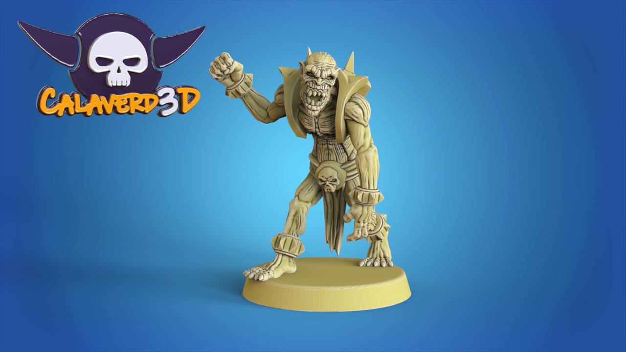 Graveyard Champion Team Undead Shambling Necromantic Fantasy Football Calaverd3D