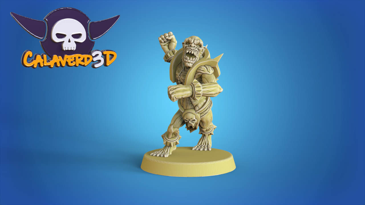 Graveyard Champion Team Undead Shambling Necromantic Fantasy Football Calaverd3D