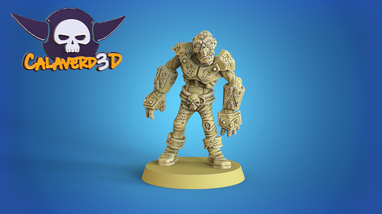 Graveyard Champion Team Undead Shambling Necromantic Fantasy Football Calaverd3D