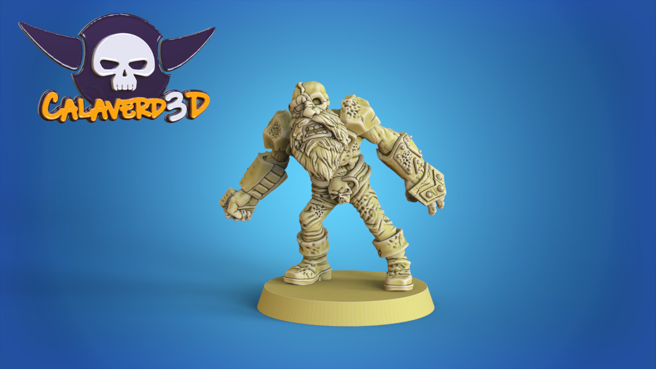 Graveyard Champion Team Undead Shambling Necromantic Fantasy Football Calaverd3D