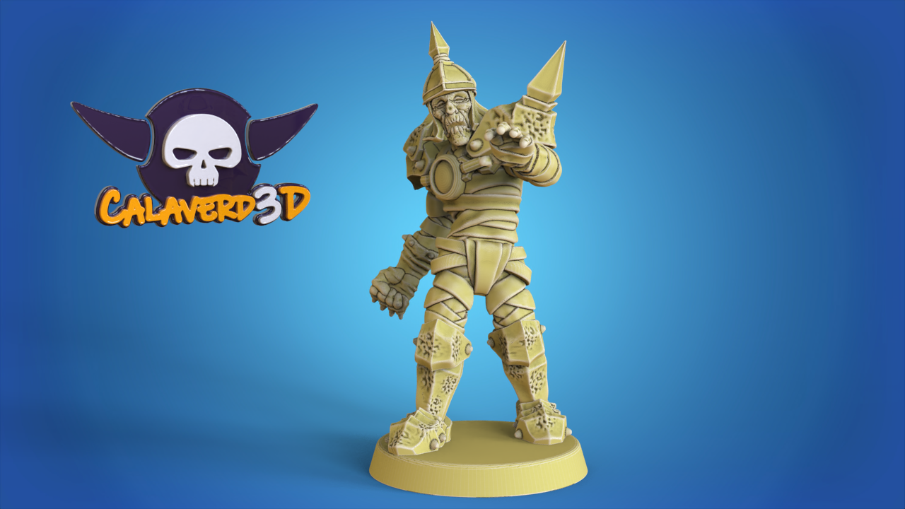 Graveyard Champion Team Undead Shambling Necromantic Fantasy Football Calaverd3D