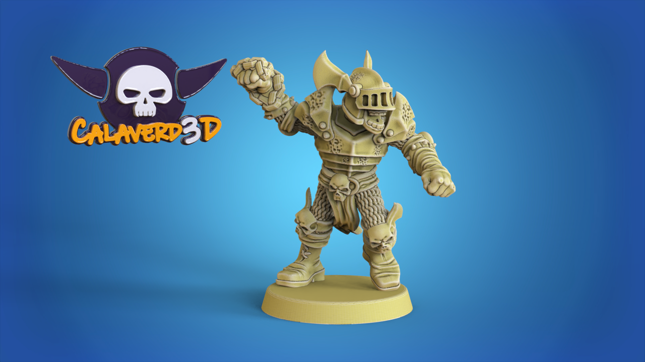 Graveyard Champion Team Undead Shambling Necromantic Fantasy Football Calaverd3D