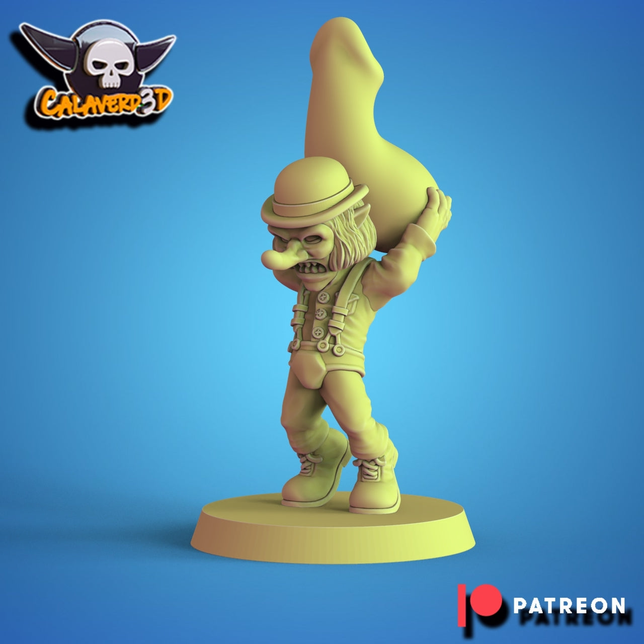 Goblin team Blood Fantasy Football Bowl Calaverd3D Clockwork Green - TheMajorLab