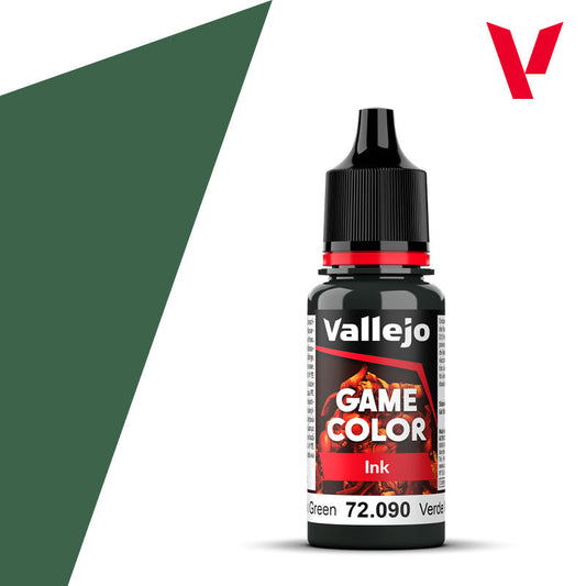Black Green Ink bottle