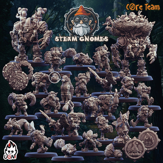 Gnome Team Fantasy Football UGNI Miniatures - TheMajorLab