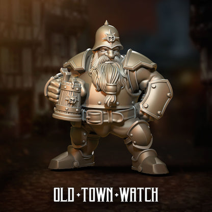 Old Town Watch as Old World Union – High Quality Miniatures for Fantasy Football Game – Punga Miniatures - TheMajorLab