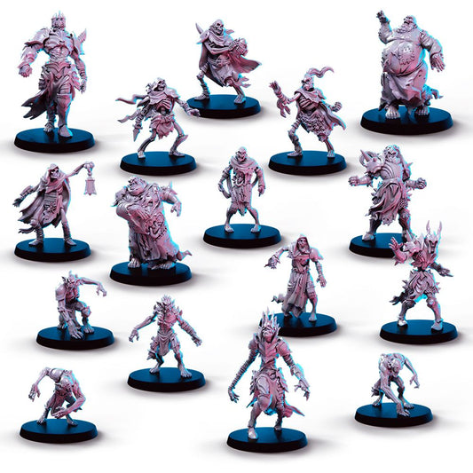 Londo Bay – Shambling Undead – High Quality Miniatures for Fantasy Football Game – Big Child Creative