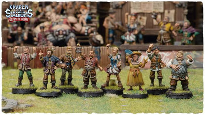 Stadiums Staff - Kraken Stadium Gates of Glory - High Quality miniatures for Fantasy Football- Kraken 3D Studio
