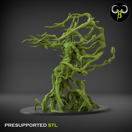 Wood singer - GROVE GUARDIANS - Wood Elves Army - Clay Beast Creations - TheMajorLab