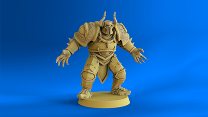 Servant of Chaos – 19 High-Quality 3D Print Chaos Chosen Miniatures | Blood Fantasy Football Bowl | Calaverd3D