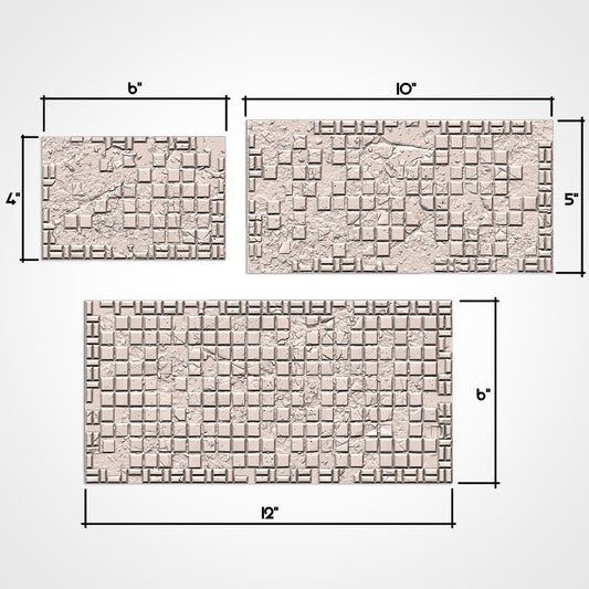 Castle Ruins Terrain – Epic Fantasy Scenery for Warhammer, D&D, and Tabletop Wargames Txarli Factory