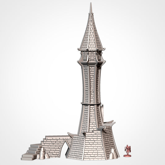 Elven Tower Terrain – Fantasy Skirmish Scenery for DnD, Warhammer AoS & Tabletop Wargames Txarli