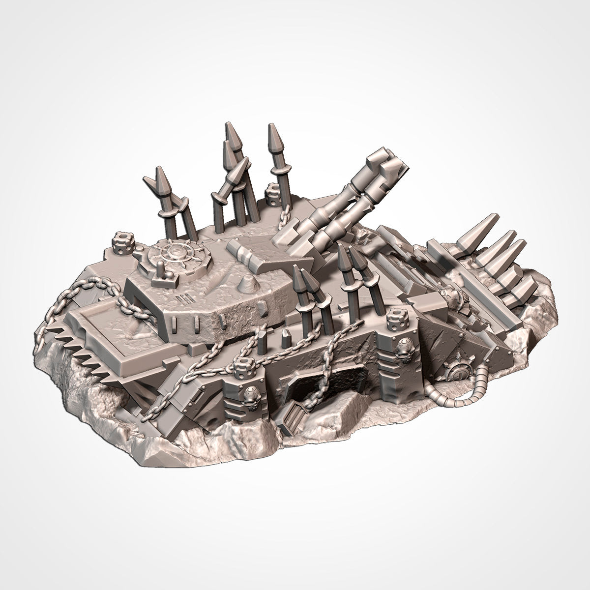 Destroyed Panzer & Tank Wrecks – Realistic Battlefield Ruins for Grimdark & Historical Wargames