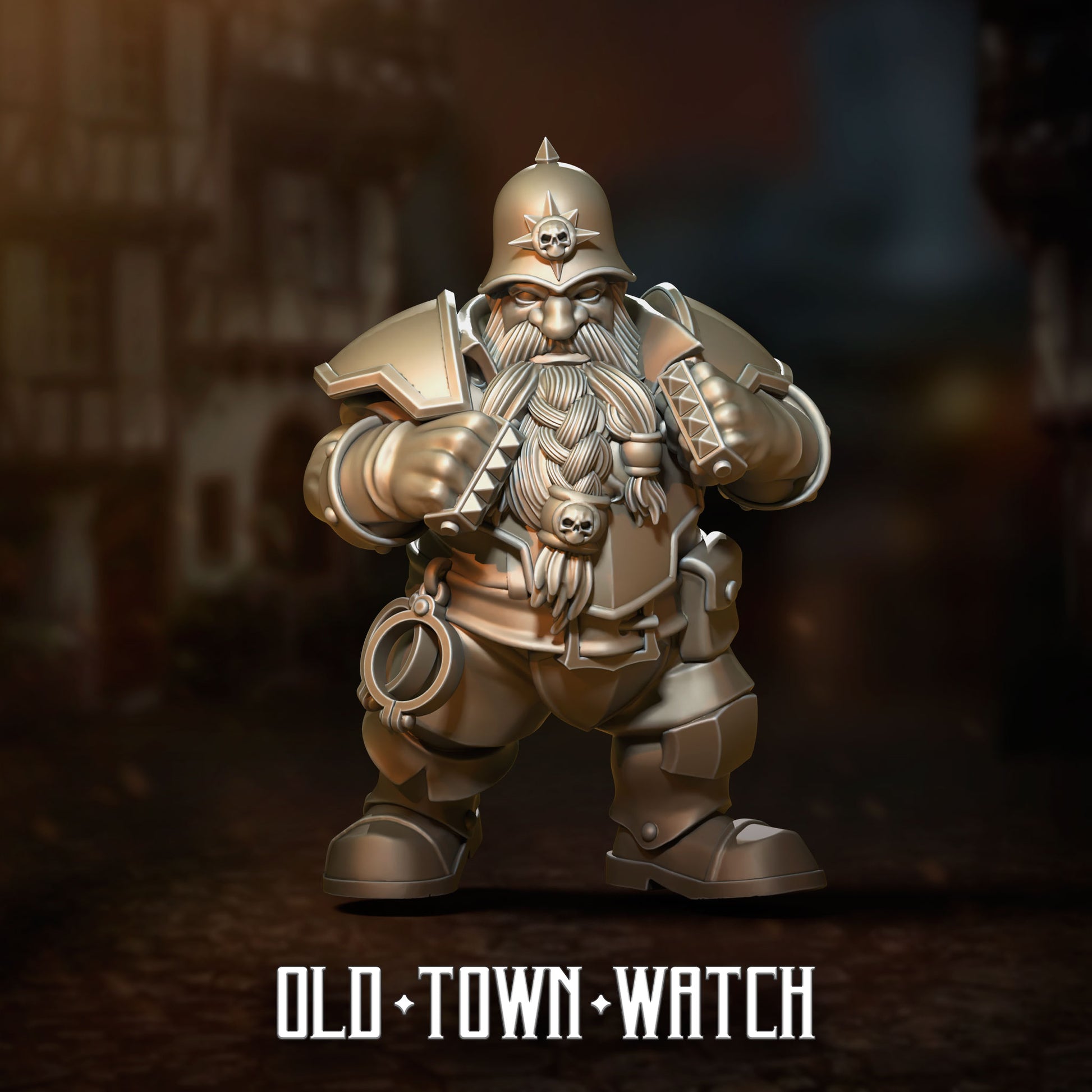 Old Town Watch as Old World Union – High Quality Miniatures for Fantasy Football Game – Punga Miniatures - TheMajorLab