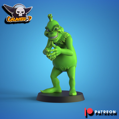 Santa´s little helpers Gnome team for Fantasy Football Miniatures Game Calaverd3D