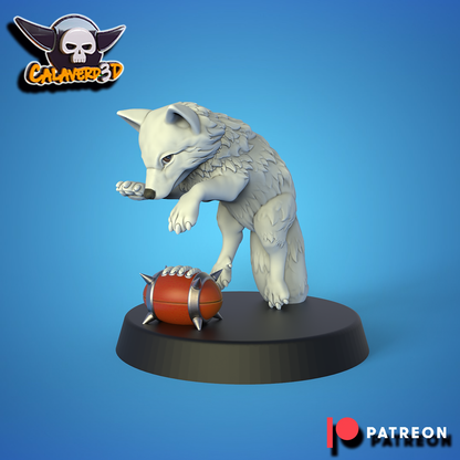 Santa´s little helpers Gnome team for Fantasy Football Miniatures Game Calaverd3D