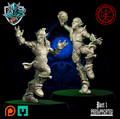 The Pro Eleven Alliance Team for Fantasy Football Miniature Tabletop Game Torchlight Models