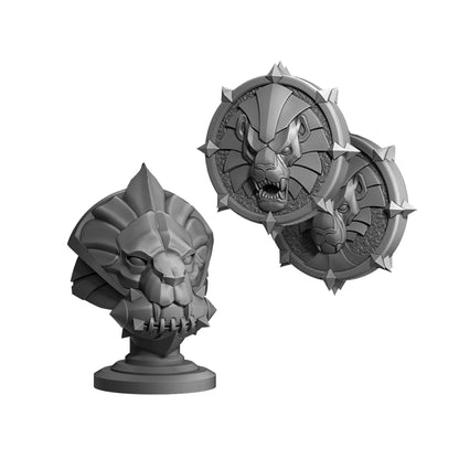 Lion Knights - High Elves - Team for Fantasy Football Miniature Tabletop Game - Punga Miniature - TheMajorLab