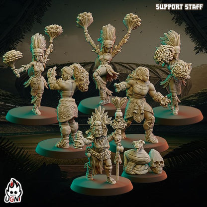 Amazon Team for Fantasy Football Miniature Games UGNI Miniatures - TheMajorLab