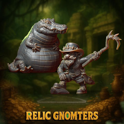 Relic Gnomters – Gnome – 21 High Quality Miniatures for Fantasy Football Game – Punga Miniatures