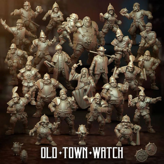Old Town Watch – Imperial Nobility – High Quality Miniatures for Fantasy Football Game – Punga Miniatures