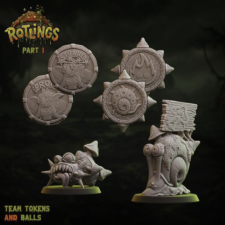Runtlings - Runt Team for Fantasy Football Miniature Tabletop Game - UGNI Miniature - TheMajorLab