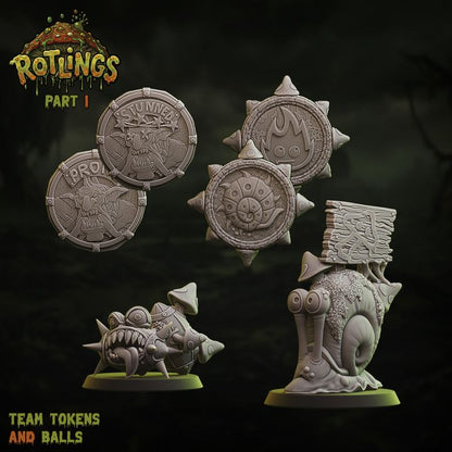 Runtlings - Runt Team for Fantasy Football Miniature Tabletop Game - UGNI Miniature - TheMajorLab