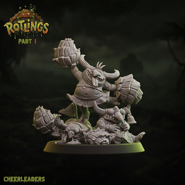 Runtlings - Runt Team for Fantasy Football Miniature Tabletop Game - UGNI Miniature - TheMajorLab
