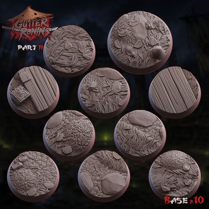 Gutter Ronins - Ratmen Team - UGNI Miniatures