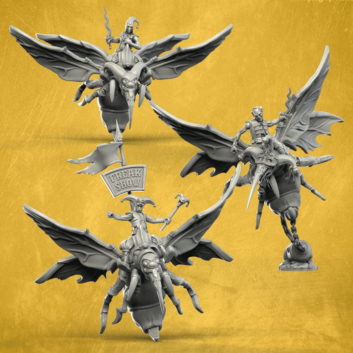 Carnival Fly Riders - Punga Miniatures