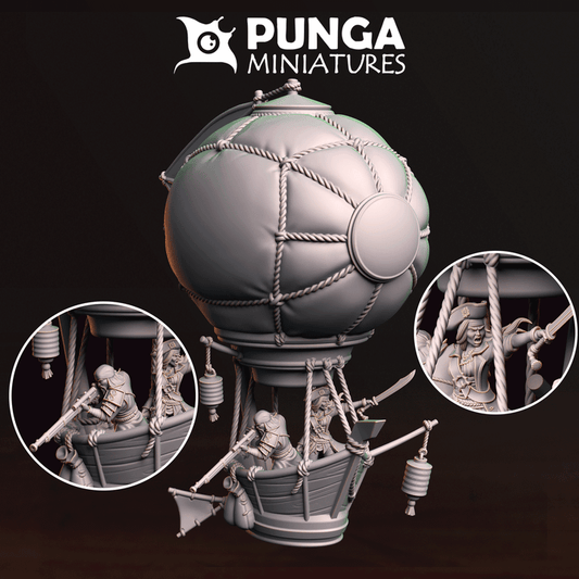 Corsairs Airship - Punga Miniatures - TheMajorLab