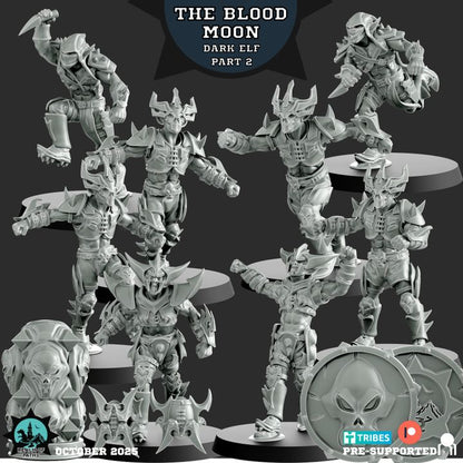 The Blood Moon – Dark Elves – High Quality Miniatures for Fantasy Football Game – Realm of Paths