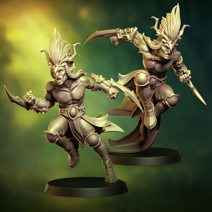 Star Players for Fantasy Football Miniature Tabletop Game Punga Miniature - TheMajorLab