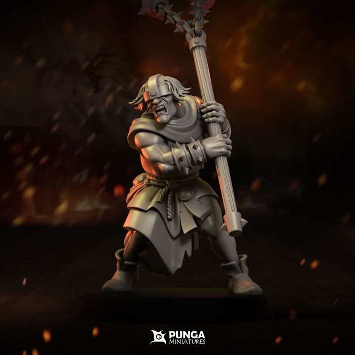 10x Flagelliants Human Warband Punga Miniatures