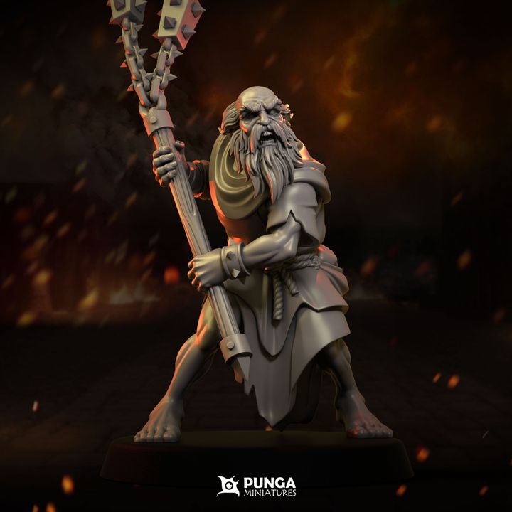 10x Flagelliants Human Warband Punga Miniatures