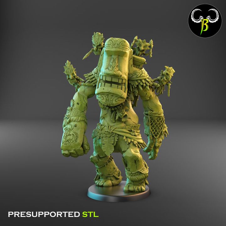 Living Totem - ClayBeastCreation - TheMajorLab
