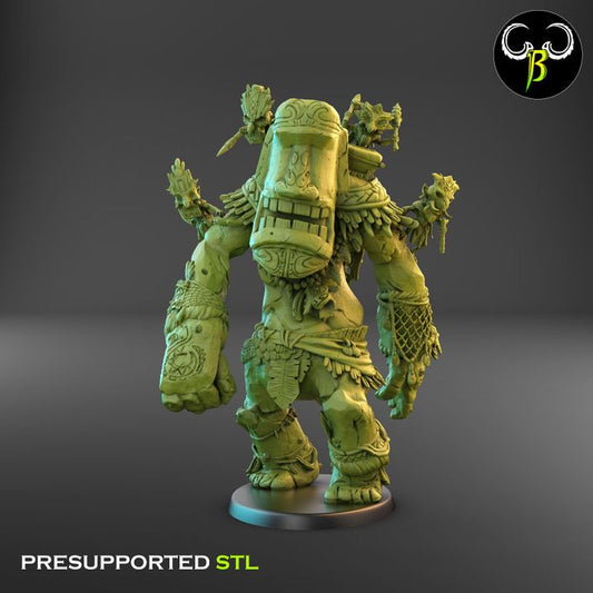 Living Totem - ClayBeastCreation - TheMajorLab