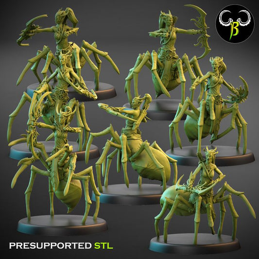 Spider God Favored Bow Squad - ClayBeastCreation - TheMajorLab