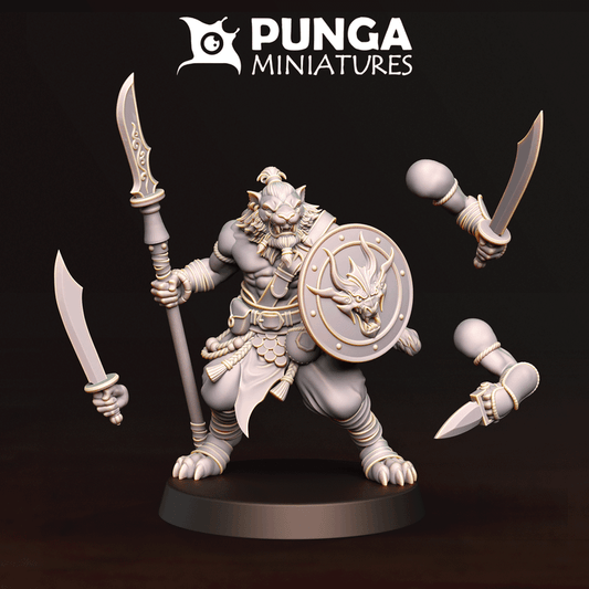 Tigerman Pirate - Punga Miniatures
