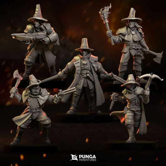 Witch Hunters Warband Punga Miniatures