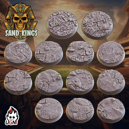 Sand Kings Tomb Kings Team for Fantasy football miniature tabletop game Ugni Miniatures