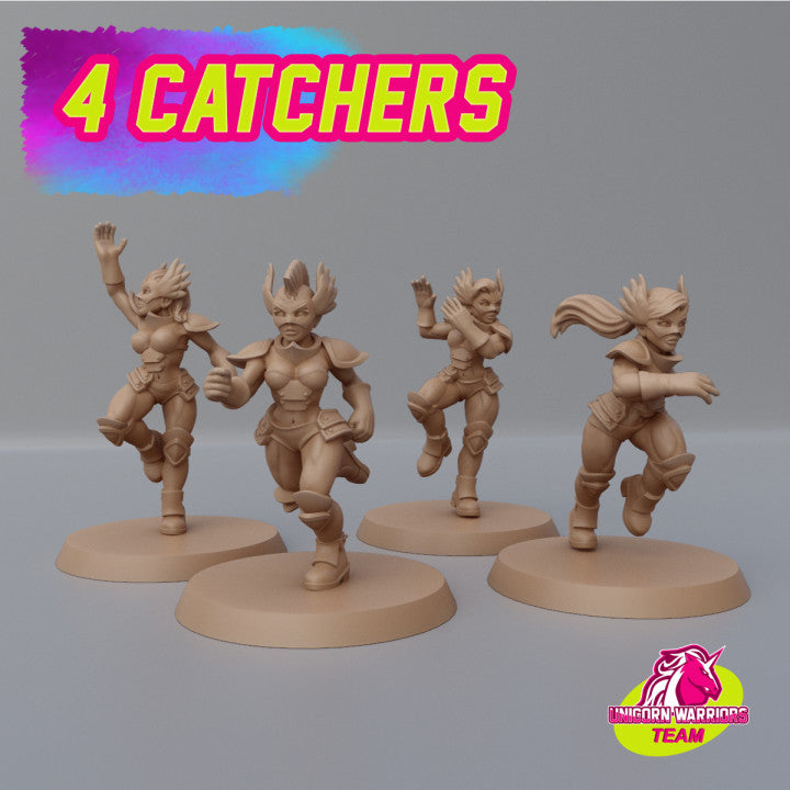 Unicorn Team Amazons Miniatures for Fantasy Football Tabletop Games Cosmondo