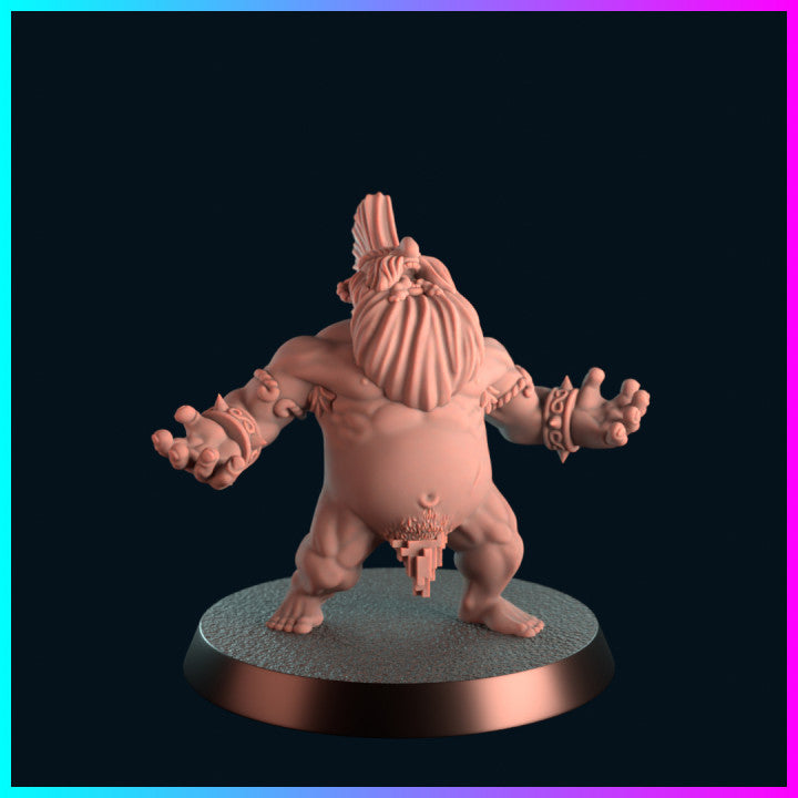 Boudiccas Bashers Dwarf team for Fantasy Football Miniature Tabletop Game Kool Kiwi