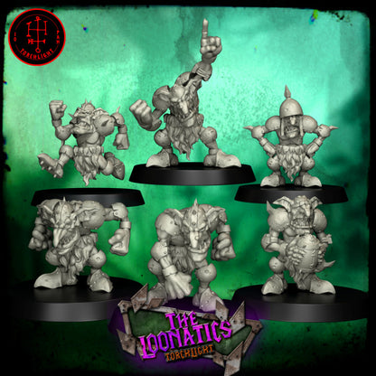 The Loonatics – Goblins – High Quality Miniatures for Fantasy Football Game – Torchlight Models