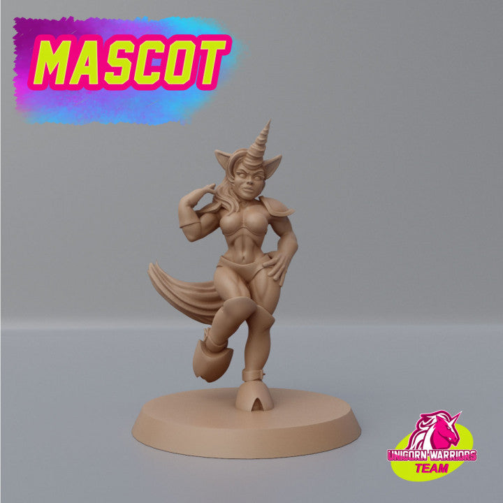 Unicorn Team Amazons Miniatures for Fantasy Football Tabletop Games Cosmondo